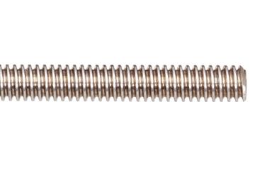 drylin® 直线滑动轴承丝杠，ACME，右旋螺纹，1.4301 不锈钢