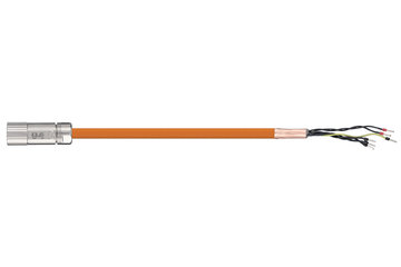 readycable® 伺服电缆，近乎於製造商標準Berger LahrVW3M5101Rxxx，基础电缆PVC 10 x d