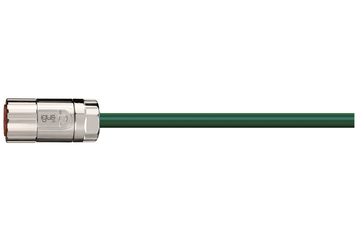 readycable® 电动机电缆，近乎於製造商標準Danaher Motion102807 (25 m)，基础电缆，TPE 7.5 x d，无卤素