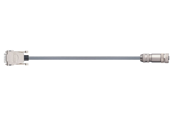 readycable® 编码器电缆，近乎於製造商標準FestoNEBM-M12G8-E-xxx-N-S1G15，基础电缆PUR 7,5 x d