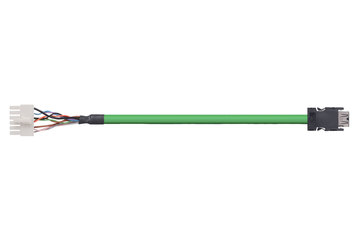 readycable® 编码器电缆，近乎於製造商標準OmronJZSP-CHP800-xx-E，基础电缆PVC 10 x d
