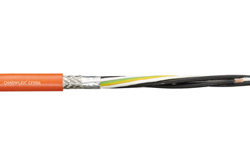 chainflex® 高柔性电动机电缆CF886