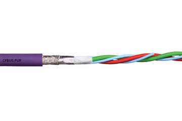 chainflex® 高柔性总线电缆CFBUS.PUR