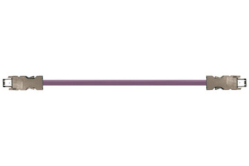 TPE-总线电缆 | 火线电缆，连接器 A：带夹子的插座 A，连接器 B：带夹子的插座 A，Molex