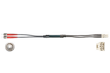 TPE 光纤电缆 (FOC) | 玻璃纤维，连接器 A：ST，连接器 B：LC