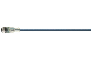 chainflex® 高柔性连接电缆，带LED直M12 x 1，CF.INI CF9