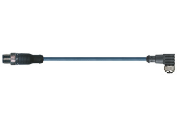 chainflex® 高柔性链接电缆，弯角M12 x 1，CF.INI CF9