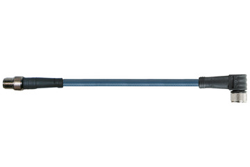 chainflex® 高柔性链接电缆，弯角M8 x 1，CF.INI CF9