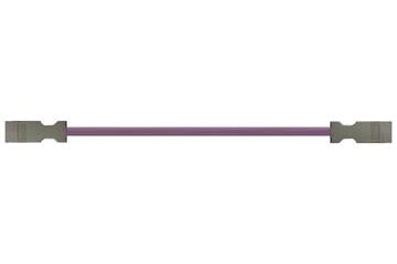 TPE-总线电缆 | 火线电缆，连接器 A：带夹子的 Molex 插针 A，连接器 B：带夹子的 Molex 插针 A