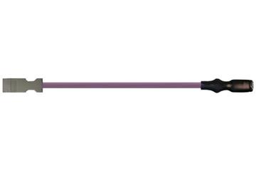 TPE-总线电缆 | 火线电缆，连接器 A：带夹子的 Molex 插针 A，连接器 B：不带夹子的 Molex 插座 B