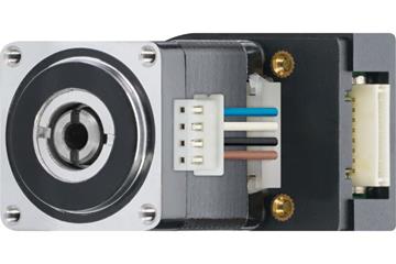 带绞线和编码器的 drylin® E 直线滑动轴承丝杠步进电机，NEMA 11短型