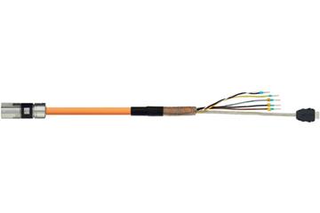 readycable® 动力电缆，符合Siemens标准6FX_002-8QN04，基础电缆PUR 10 x d