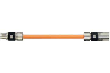 readycable® 动力电缆，符合Siemens标准6FX_002-8CQ04，延长电缆，PUR 10 x d