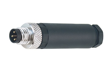 Binder M8电缆接头，3.5-5.0毫米，非屏蔽，99 3379 100 03，99 3383 100 04，螺钉端头，IP67，UL列名