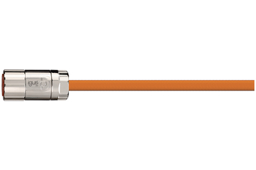 readycable® 电动机电缆，近乎於製造商標準Danaher Motion102808 (25 m)，基础电缆，PVC 7.5 x d