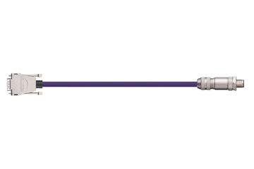 readycable® 总线电缆，近乎於製造商標準FestoFBA-CO-SUB-9-M12，基础电缆，PUR 12.5 x d