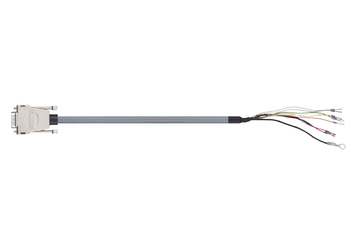 readycable® 编码器电缆，近乎於製造商標準FestoKES-MC-1-SUB-9-xxx，基础电缆PUR 10 x d