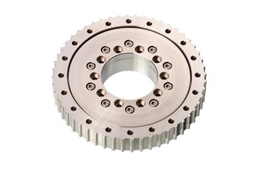 iglidur® 回转环，PRT-01，不锈钢制成的带齿外圈，iglidur® J 制成的滑动元件