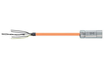 readycable® 电动机电缆，符合Allen Bradley标准2090-CPWM7DF-08AFxx，基础电缆PUR 10 x d