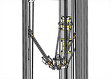 delta塔中的垂直导向装置
