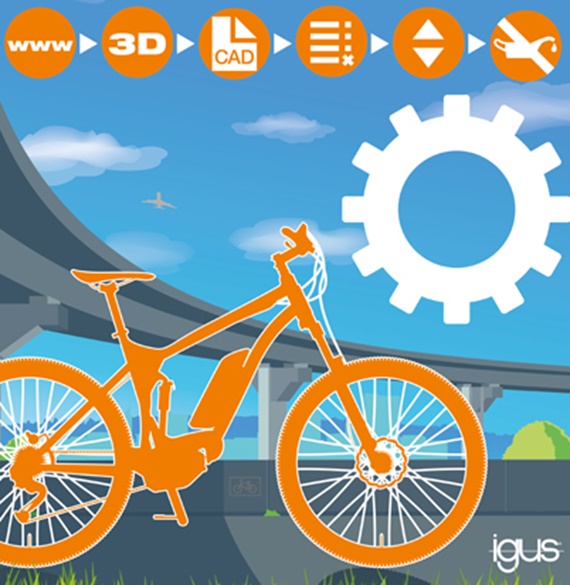 3D打印的工程塑料链轮齿应用于自行车