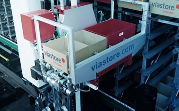 viastore的仓储和提取物件装置