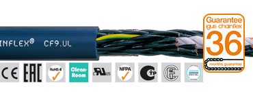 chainflex 高柔性控制电缆 CF9.UL