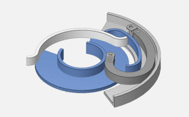 圆周运动的三维CAD模块